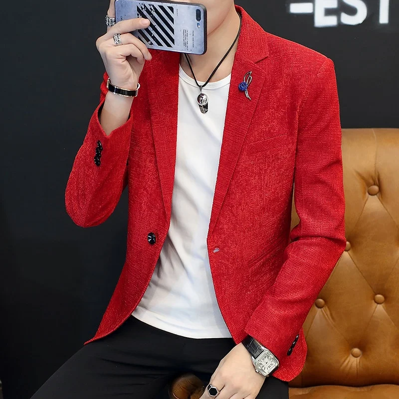 Осенний модный повседневный мужской костюм, молодежный модный деловой легкий универсальный однобортный костюм в стиле вестерн, деловой топ
Осенний модный повседневный мужской костюм, молодежный модный деловой легкий универсальный однобортный костюм в стиле вестерн, деловой топ