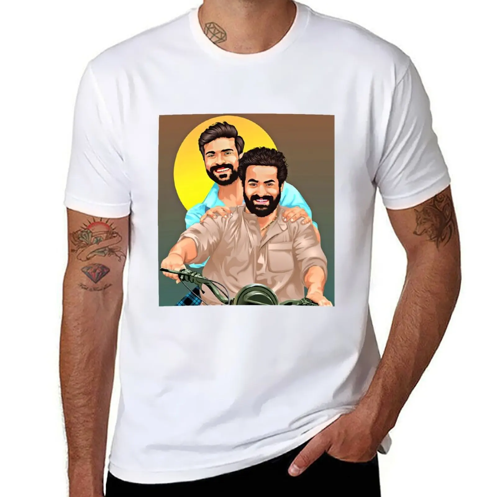 RRR ram charan and jr.ntr friendship (1) T-Shirt t shirts for man graphic vintage cotton t shirt pack T-Shirt
RRR ram charan and jr.ntr friendship (1) T-Shirt t shirts for man graphic vintage cotton t shirt pack T-Shirt