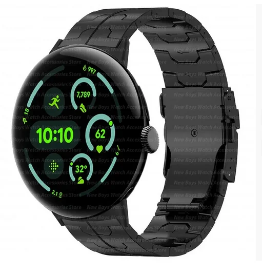 Титановый ремешок для Google Pixel 1/2/3 4, 41 мм, 45 мм, ремешок для часов Pixel Watch, металлические звенья, активный браслет, браслеты для умных часов
Титановый ремешок для Google Pixel 1/2/3 4, 41 мм, 45 мм, ремешок для часов Pixel Watch, металлические звенья, активный браслет, браслеты для умных часов
