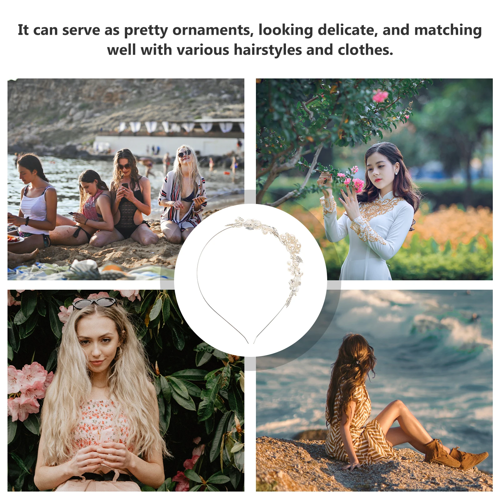 Pearl Flower Headband Women Headdress Bridal Hair Accessories Beautiful Headwear Bride Hairstyle Wedding Party Photoshoot
Pearl Flower Headband Women Headdress Bridal Hair Accessories Beautiful Headwear Bride Hairstyle Wedding Party Photoshoot