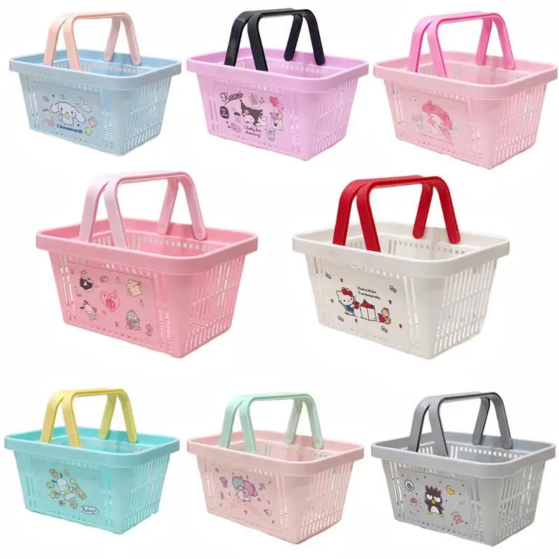 Sanrio Storage Basket Hello Kitty Cinnamoroll Cartoon Home Furnishing Bathroom Handheld Cosmetics Toiletry Storage Bath Basket
Sanrio Storage Basket Hello Kitty Cinnamoroll Cartoon Home Furnishing Bathroom Handheld Cosmetics Toiletry Storage Bath Basket