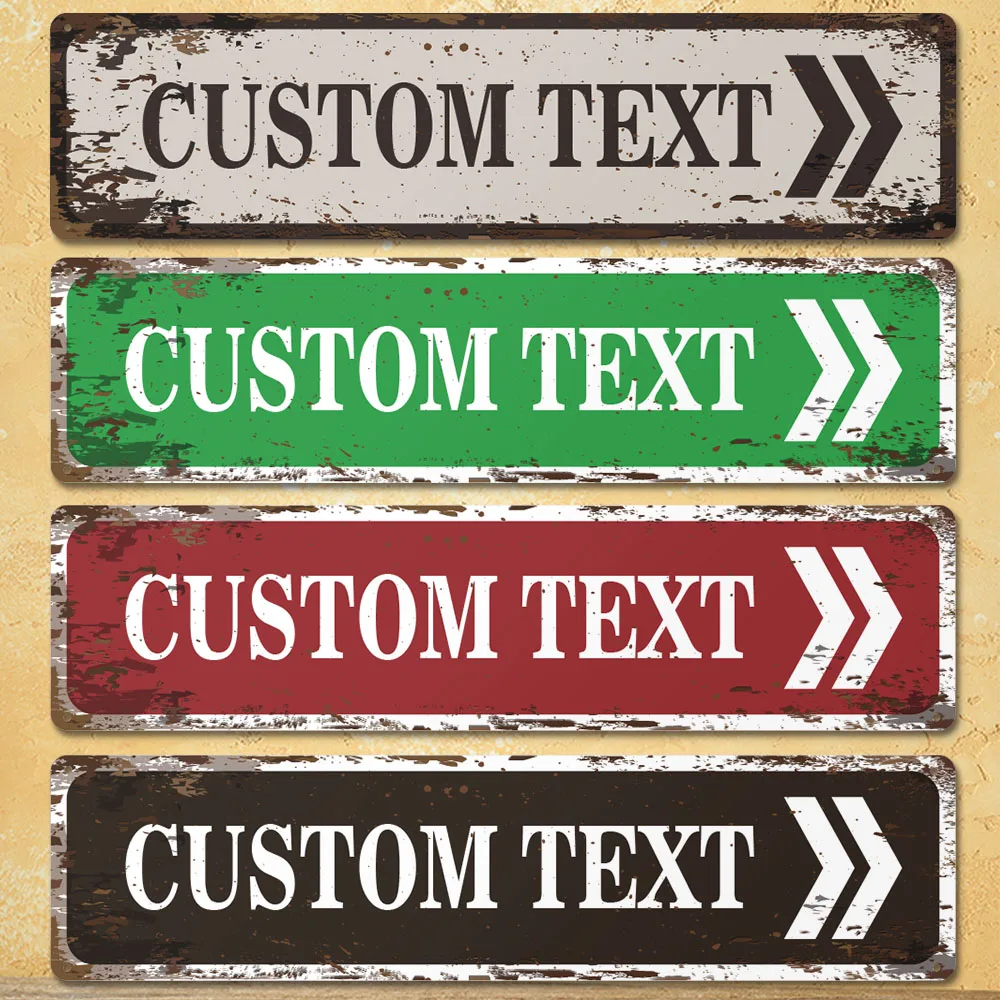 1pc 4 styles color red/green/black/white Double arrows direction Personalized Text Iron Painting Metal Poster For Wall Decor
1pc 4 styles color red/green/black/white Double arrows direction Personalized Text Iron Painting Metal Poster For Wall Decor