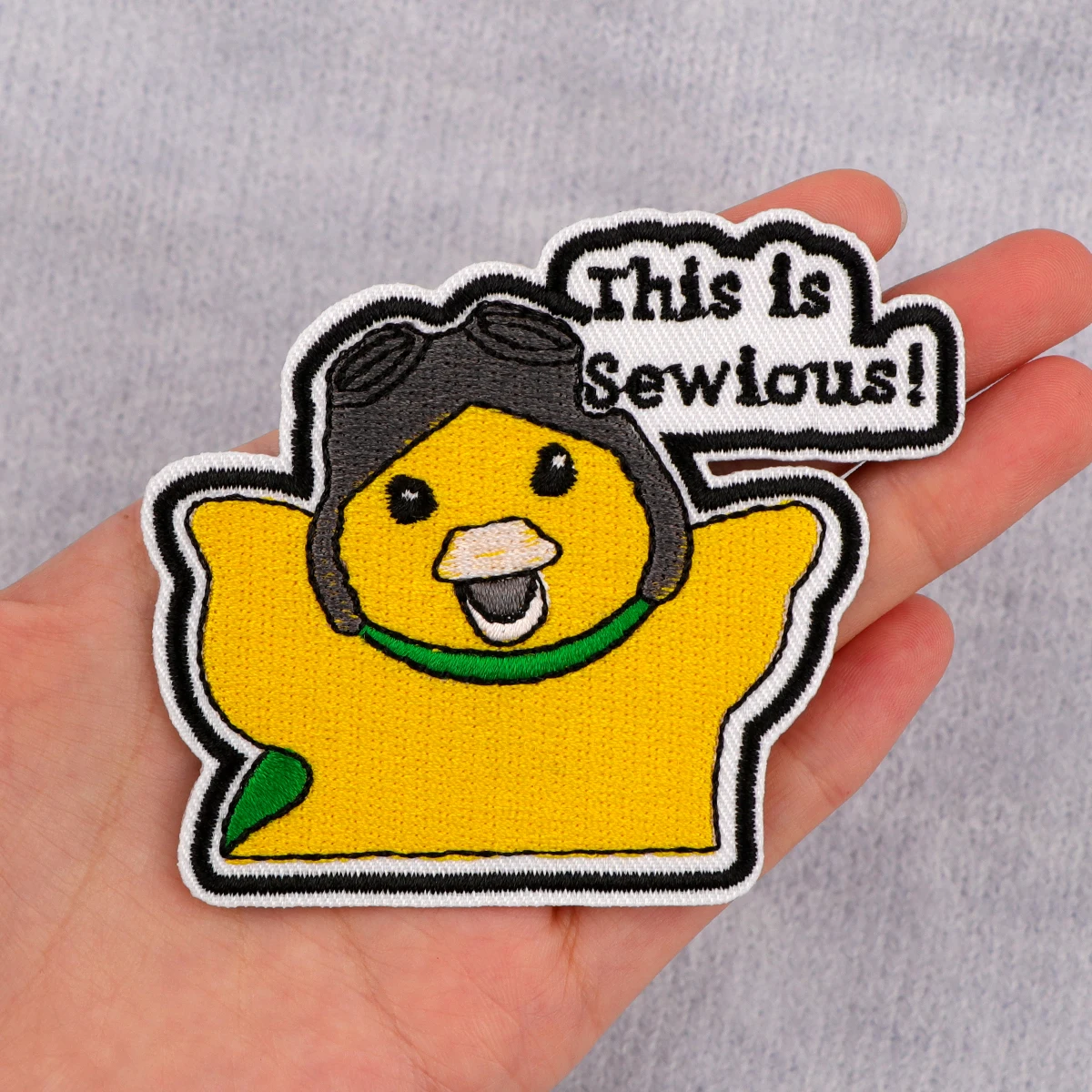 Cute Duck Embroidery Patch Funny Quotes Iron On Patches For Clothing Thermoadhesive Patches On Clothes Badges Stickers
Cute Duck Embroidery Patch Funny Quotes Iron On Patches For Clothing Thermoadhesive Patches On Clothes Badges Stickers