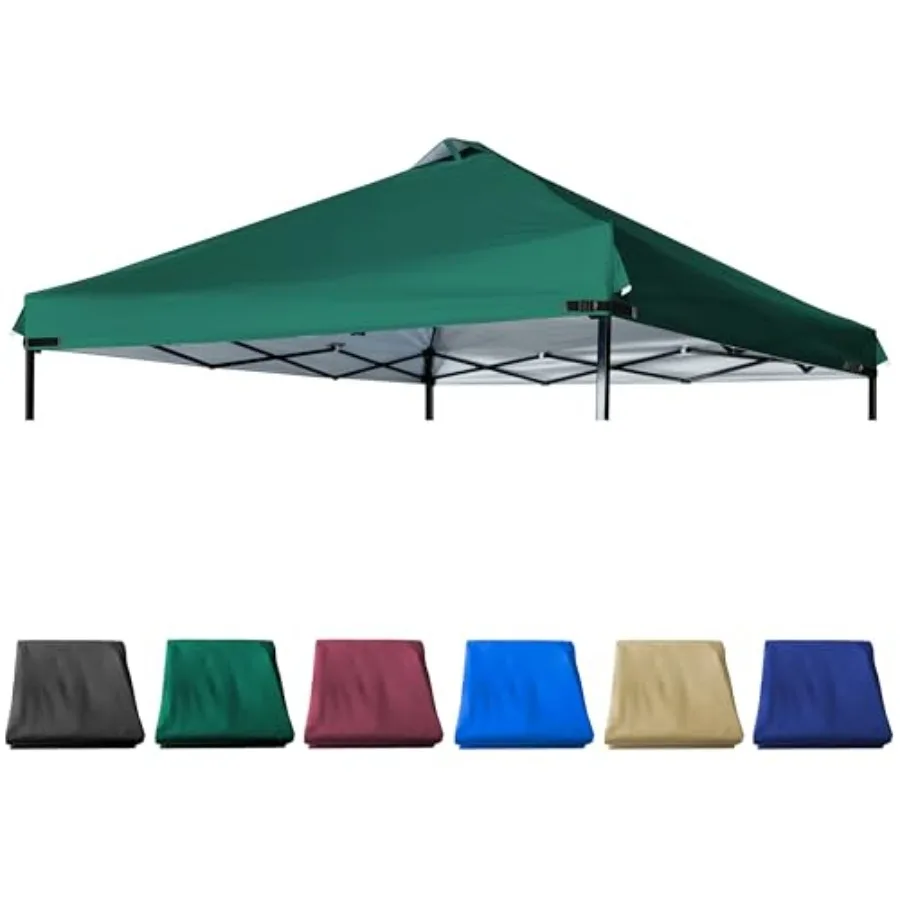 Canopy Replacement Top Silver Coated with Air Vent Upgraded Adjustable Straps for Most 10x10 Straight Leg Frame
Canopy Replacement Top Silver Coated with Air Vent Upgraded Adjustable Straps for Most 10x10 Straight Leg Frame