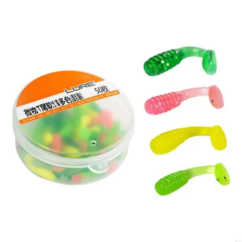 50Pcs 1.5cm Paddle Tail Swimbaits Soft Fishing Lures for Trout Artificial Baits Fishing Lure Swim Baits Multiple Color W89F
50Pcs 1.5cm Paddle Tail Swimbaits Soft Fishing Lures for Trout Artificial Baits Fishing Lure Swim Baits Multiple Color W89F