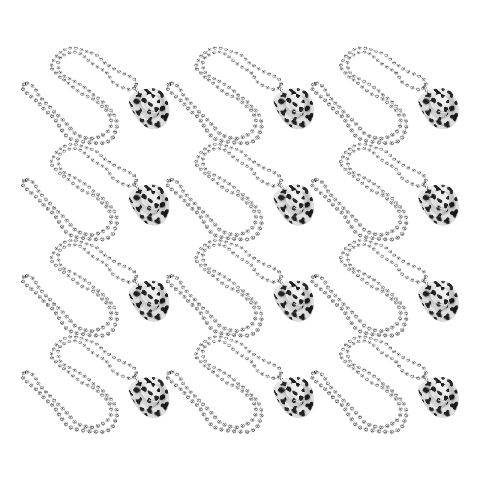 12 Pcs Bead Necklace Costume Jewelry for Cowgirl Hat Party Favors Cloth Decorative Festival Miss Design Compact
12 Pcs Bead Necklace Costume Jewelry for Cowgirl Hat Party Favors Cloth Decorative Festival Miss Design Compact