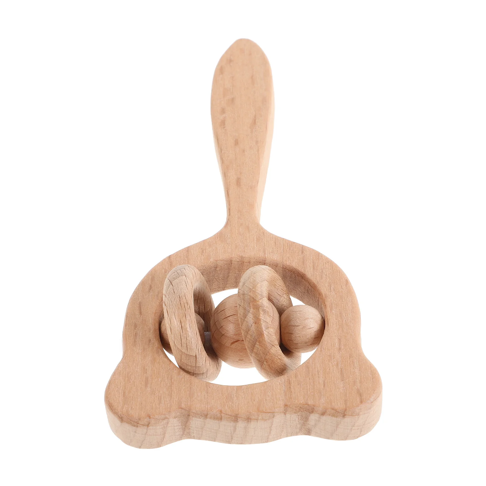 Baby Wooden Rattle Multi-Functional Hand Bell Shaking Teether Baby Engagement Infant Wood Rattle Montessori Rattles
Baby Wooden Rattle Multi-Functional Hand Bell Shaking Teether Baby Engagement Infant Wood Rattle Montessori Rattles