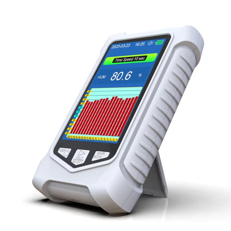 A Handheld 3-in-1 Detectors Gas Analysis Equipment Detectors Type with Temperatures Humiditys LCD Display Accuracy(±50ppm)
A Handheld 3-in-1 Detectors Gas Analysis Equipment Detectors Type with Temperatures Humiditys LCD Display Accuracy(±50ppm)