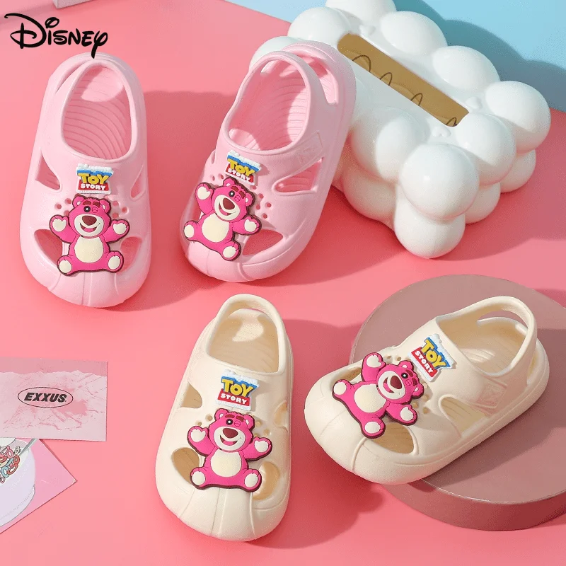 Diseny Beach shoes Sandals Cartoon EVA Summer Shoes For Children Soft Bottom Breathable Pink White Blue Shoes Size 24-35
Diseny Beach shoes Sandals Cartoon EVA Summer Shoes For Children Soft Bottom Breathable Pink White Blue Shoes Size 24-35