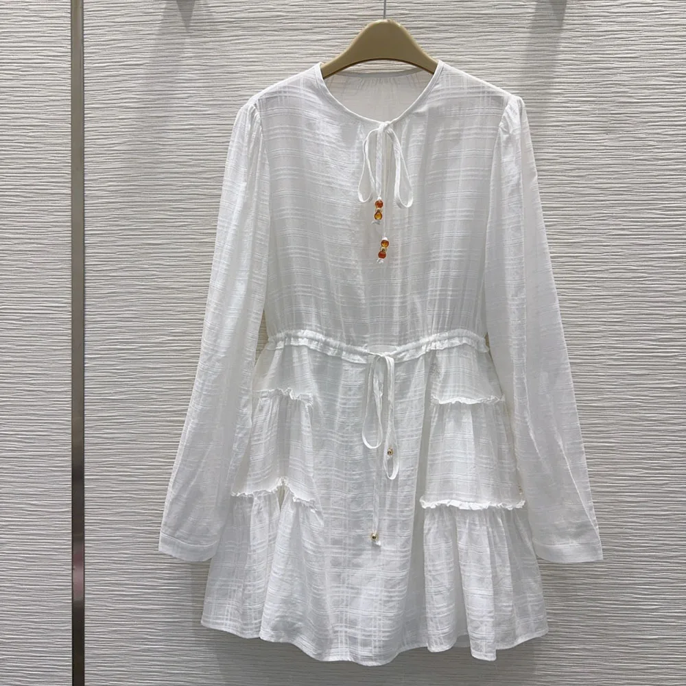 High-quality 2026 new solid-color women's long-sleeved round-neck dress, a lightweight and comfortable dress xy2652902
High-quality 2026 new solid-color women's long-sleeved round-neck dress, a lightweight and comfortable dress xy2652902