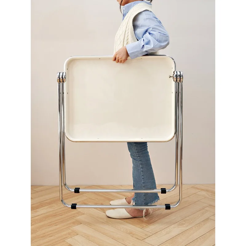 Nordic folding table household simple modern transparent table and chair combination
Nordic folding table household simple modern transparent table and chair combination