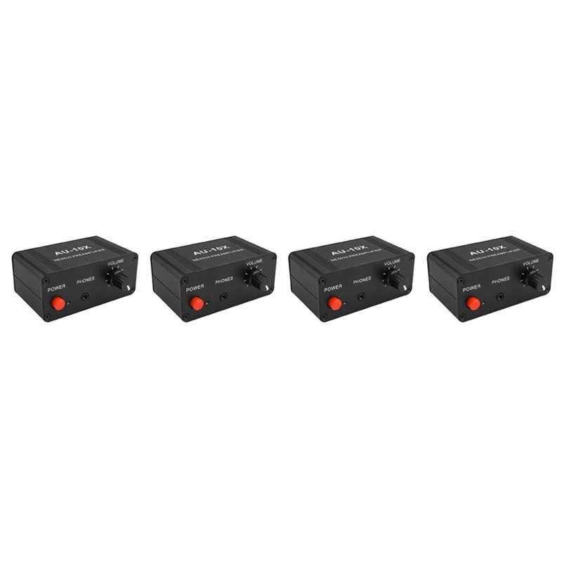 New-4X AU-10X NE5532 Audio Signal Preamplifier Headphone Pre AMP Board Gain 20Db RCA 3.5MM Volume Control Tone DC 12V
New-4X AU-10X NE5532 Audio Signal Preamplifier Headphone Pre AMP Board Gain 20Db RCA 3.5MM Volume Control Tone DC 12V