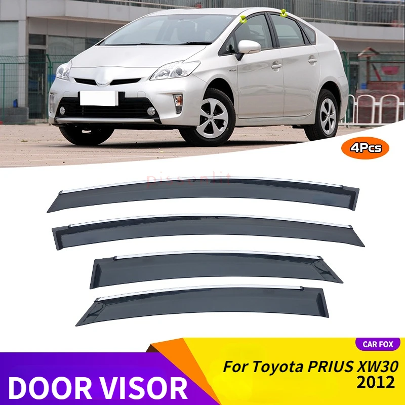 For Toyota PRIUS XW30 2012-2015 Accessories Window Visors Weathershields Wind Rain Guard Cover Visor Vent Shades Ventvisor
For Toyota PRIUS XW30 2012-2015 Accessories Window Visors Weathershields Wind Rain Guard Cover Visor Vent Shades Ventvisor
