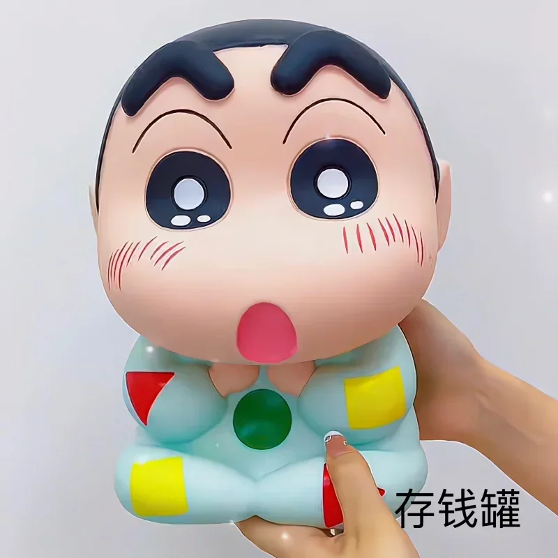 Аниме Crayon Shin Chan Аниме фигурки мультфильмов для копилок кавайная модель Украшение настольное украшение игрушки
Аниме Crayon Shin Chan Аниме фигурки мультфильмов для копилок кавайная модель Украшение настольное украшение игрушки