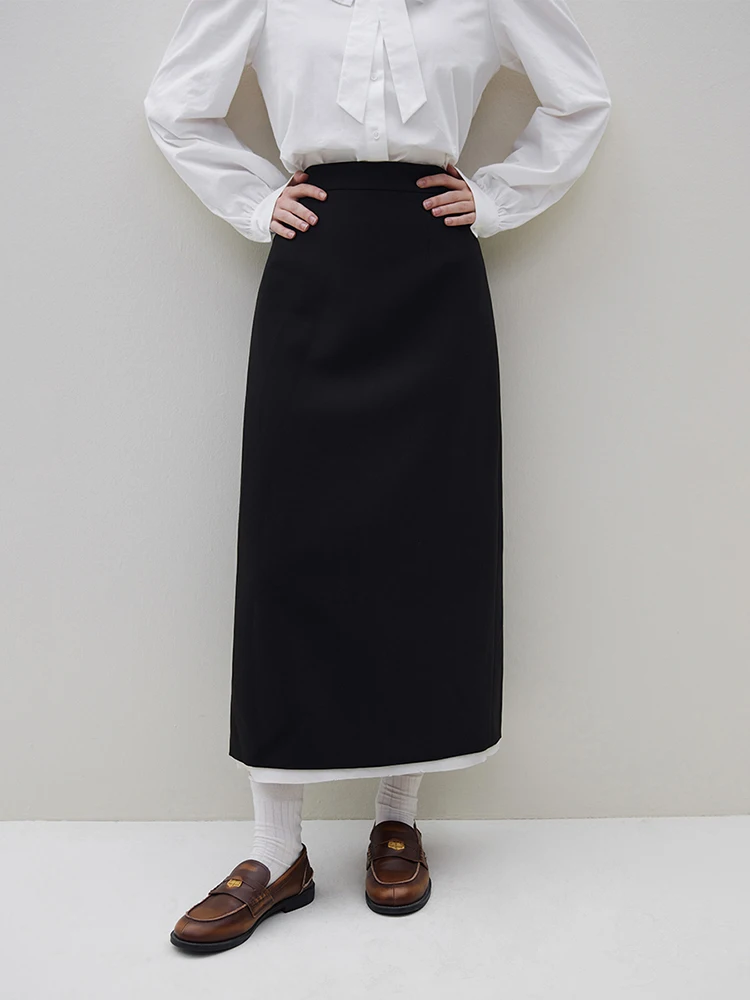 FSLE Commuting Minimalist Color Contrast Skirt For Women's Winter 2023 New Straight Length Skirt High Waist Women Skirts
FSLE Commuting Minimalist Color Contrast Skirt For Women's Winter 2023 New Straight Length Skirt High Waist Women Skirts