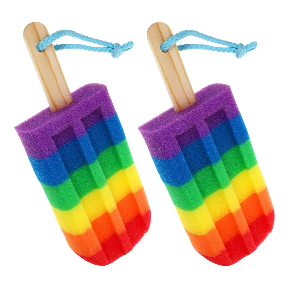 2Pcs Colorful Shaped Sponge Ice Cream Shower Scrubber Soft Body Exfoliator Bath Sponge Kids Loofah Bathing Ball Dead Skin
2Pcs Colorful Shaped Sponge Ice Cream Shower Scrubber Soft Body Exfoliator Bath Sponge Kids Loofah Bathing Ball Dead Skin