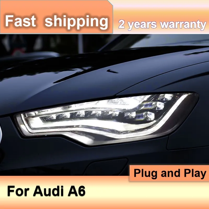 Car Accessories for Audi A6 Head Lamp 2012-2015 Audi A6 Head Light Upgrade A7 DRL Turn Signal Low High Beam Projector Lens
Car Accessories for Audi A6 Head Lamp 2012-2015 Audi A6 Head Light Upgrade A7 DRL Turn Signal Low High Beam Projector Lens