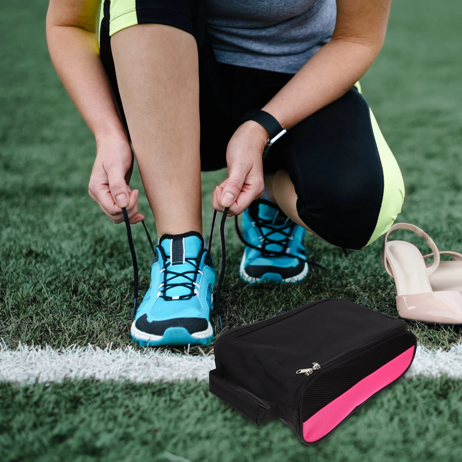 Сумка для обуви для гольфа, портативная дышащая многоразовая сумка для кроссовок на молнии, удобный держатель для спортивной обуви на открытом воздухе для мужчин
Сумка для обуви для гольфа, портативная дышащая многоразовая сумка для кроссовок на молнии, удобный держатель для спортивной обуви на открытом воздухе для мужчин