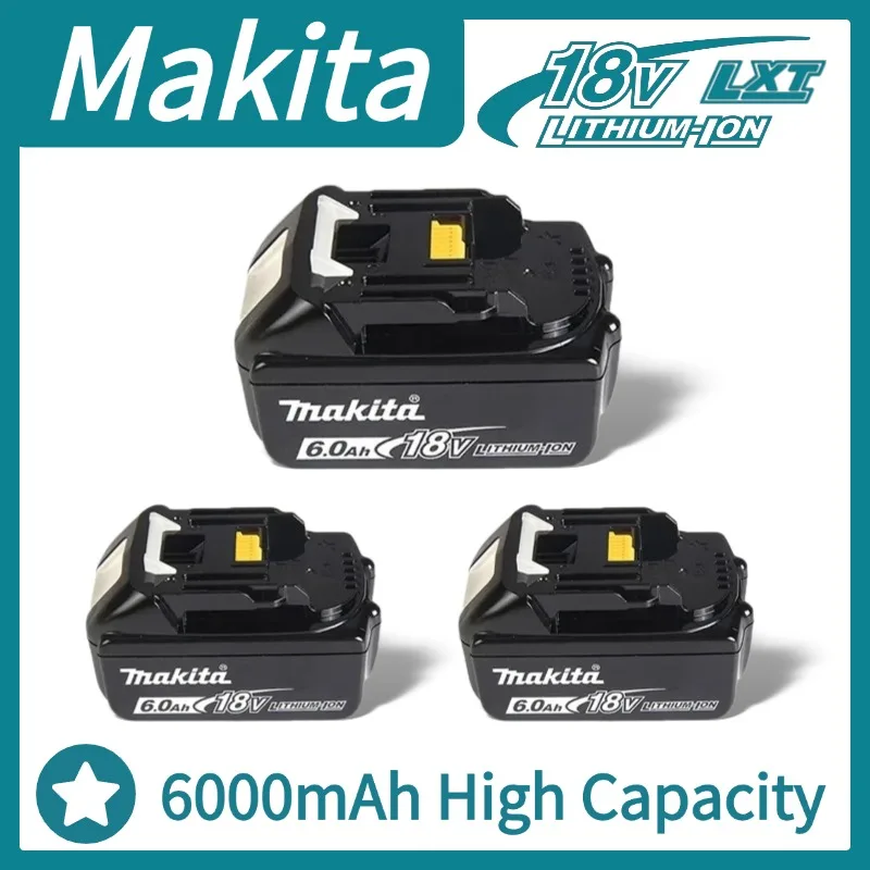 Heavy-Duty Makita 18V 6Ah Lithium Battery, Certified Batterie Makita 18V with Protection Circuit, Safe & Reliable.
Heavy-Duty Makita 18V 6Ah Lithium Battery, Certified Batterie Makita 18V with Protection Circuit, Safe & Reliable.