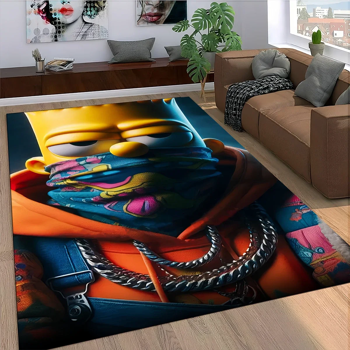 2025 New Style The Simpsons Rapper Cartoon Carpet Rug for Living Room Bedroom Home Sofa Decoration,Kids Play Non-slip Floor Mat
2025 New Style The Simpsons Rapper Cartoon Carpet Rug for Living Room Bedroom Home Sofa Decoration,Kids Play Non-slip Floor Mat