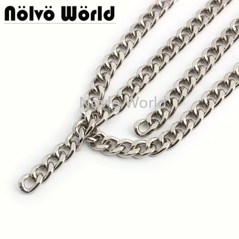 Nolvo World 1-5 meters 9mm width 2.5 mm thick Silver Aluminum chain Purse accessories Women key chain
Nolvo World 1-5 meters 9mm width 2.5 mm thick Silver Aluminum chain Purse accessories Women key chain