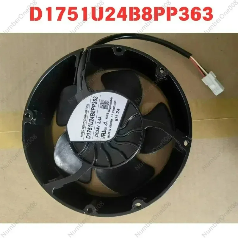Brand New D1751U24B8PP366 Cooling Fan for 580-880 Series Inverter, 24V 3.4A High Performance Axial Fan for Industrial Equipment
Brand New D1751U24B8PP366 Cooling Fan for 580-880 Series Inverter, 24V 3.4A High Performance Axial Fan for Industrial Equipment