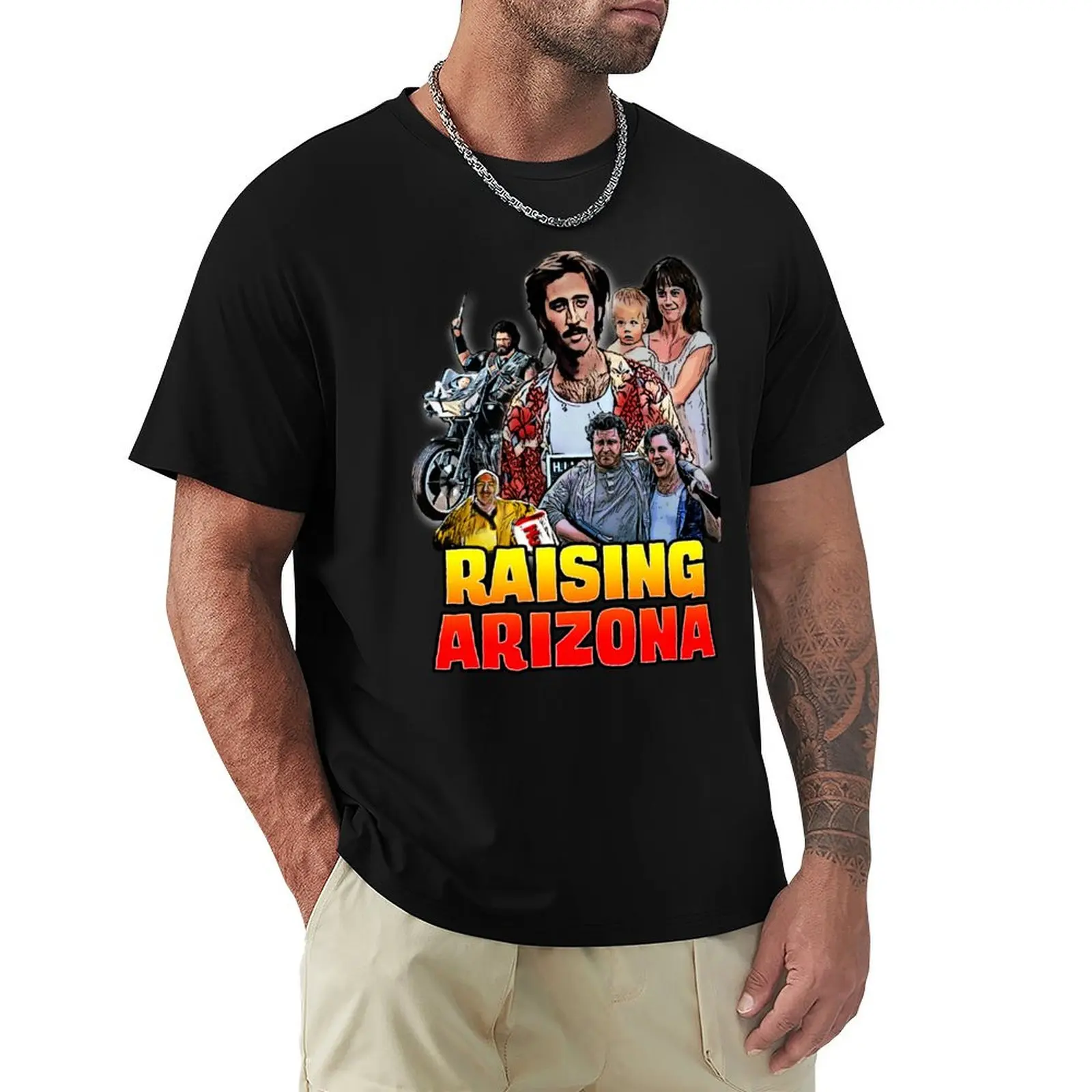 Raising Arizona T-Shirt Short sleeve tee essential t shirt oversize t-shirts man plain T-shirt men
Raising Arizona T-Shirt Short sleeve tee essential t shirt oversize t-shirts man plain T-shirt men