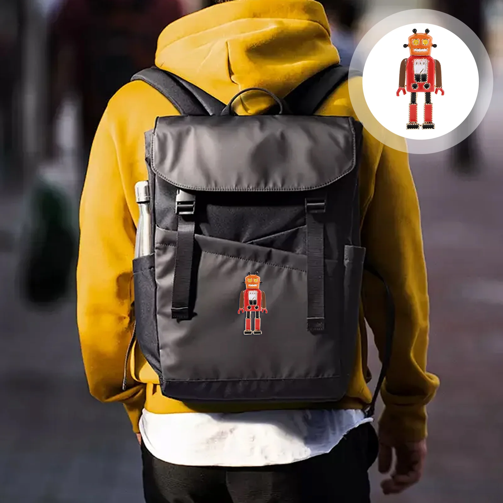 Retro Robot Brooch Men Pin Scarf Pins Bulk Alloy Backpack Suit Jewelry Man Robots
Retro Robot Brooch Men Pin Scarf Pins Bulk Alloy Backpack Suit Jewelry Man Robots