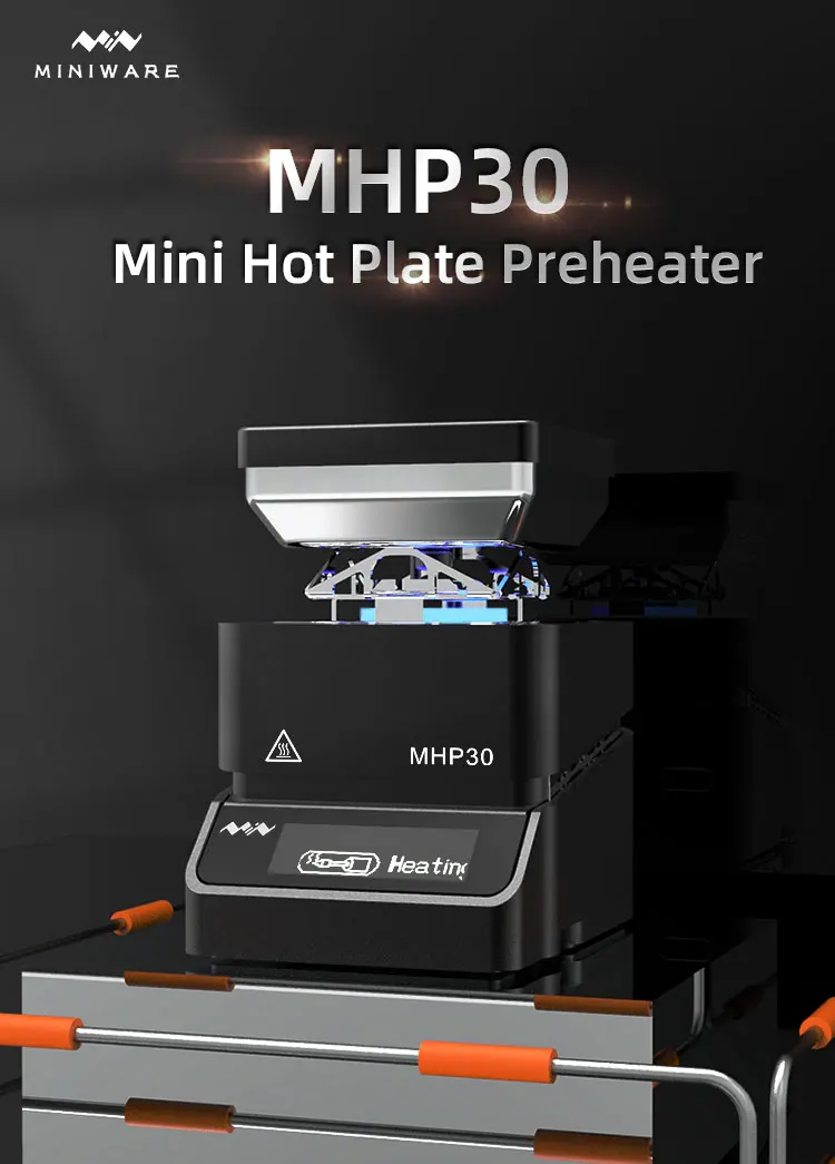 Brand New MHP30 Mini Hot Plate SMD Preheater Preheating Rework Station PCB Board Soldering Desoldering Heating Plate LED Strip
Brand New MHP30 Mini Hot Plate SMD Preheater Preheating Rework Station PCB Board Soldering Desoldering Heating Plate LED Strip
