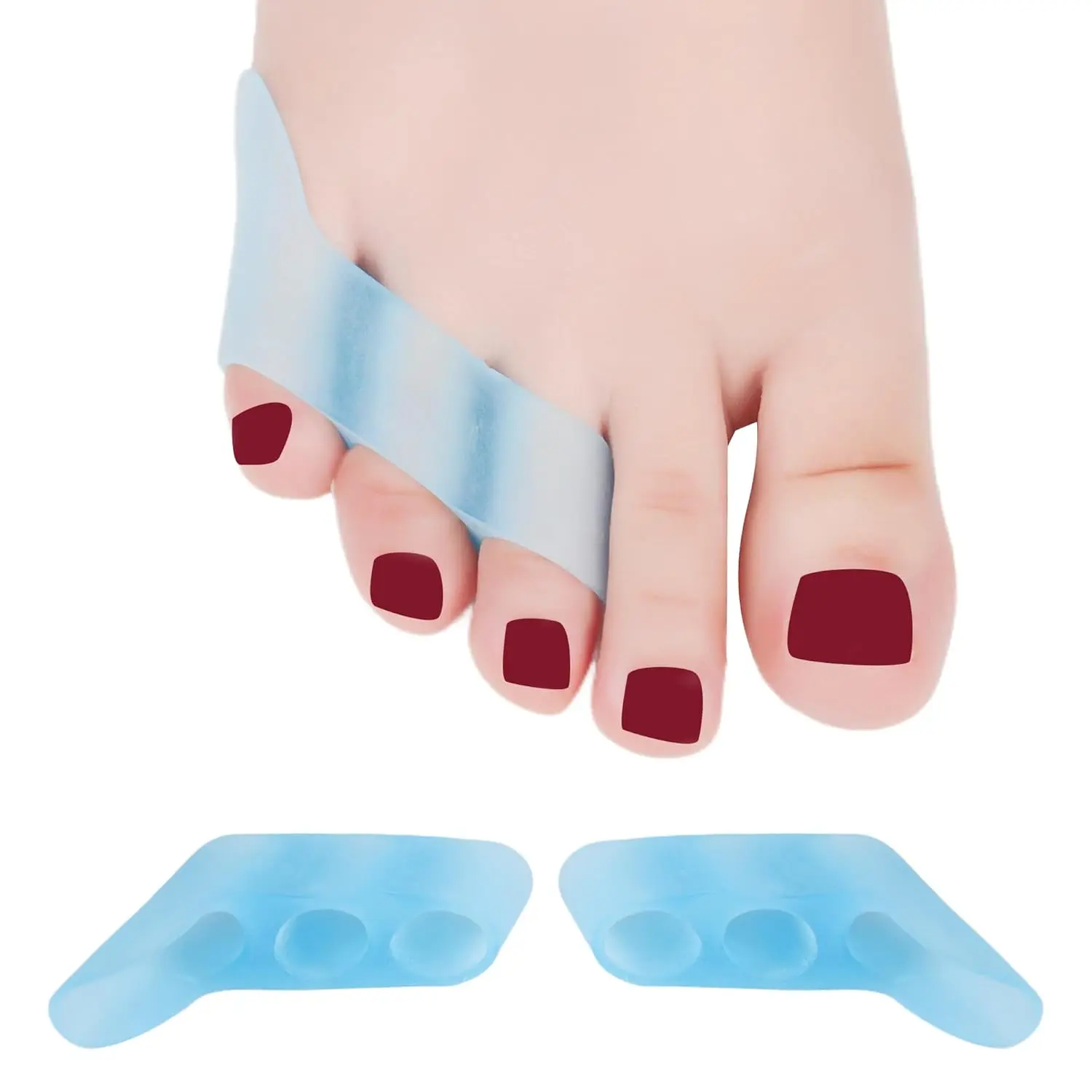 6PCS Gel Pinky Toe Splint Tailors Bunion Corrector &Bunionette Pain Relief Little Toe Straightener Bunion Pads Corrector Pinky
6PCS Gel Pinky Toe Splint Tailors Bunion Corrector &Bunionette Pain Relief Little Toe Straightener Bunion Pads Corrector Pinky