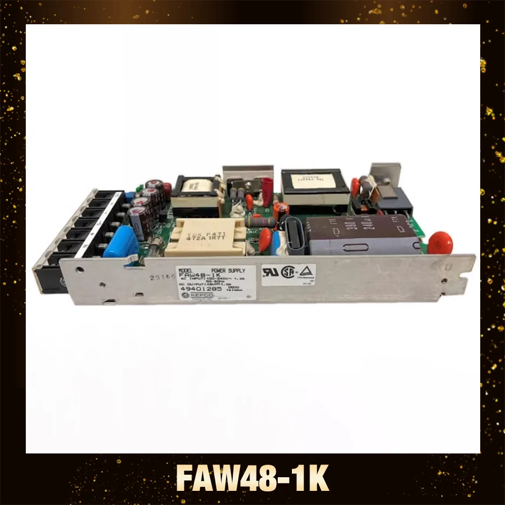 FAW48-1K для выходной мощности промышленного медицинского оборудования TDK 48V1.0A
FAW48-1K для выходной мощности промышленного медицинского оборудования TDK 48V1.0A
