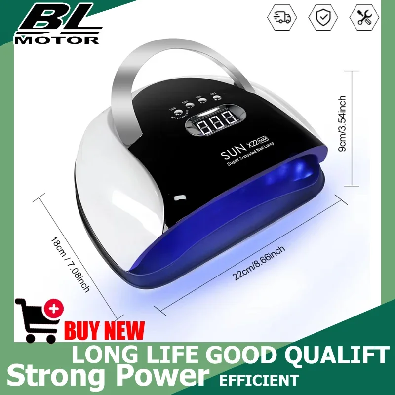 72 LED Nail Art Lamp LED UV Nail Dryer Nail Art Machine For Curing Gel Polish Nail Light With Automatic Sensor
72 LED Nail Art Lamp LED UV Nail Dryer Nail Art Machine For Curing Gel Polish Nail Light With Automatic Sensor