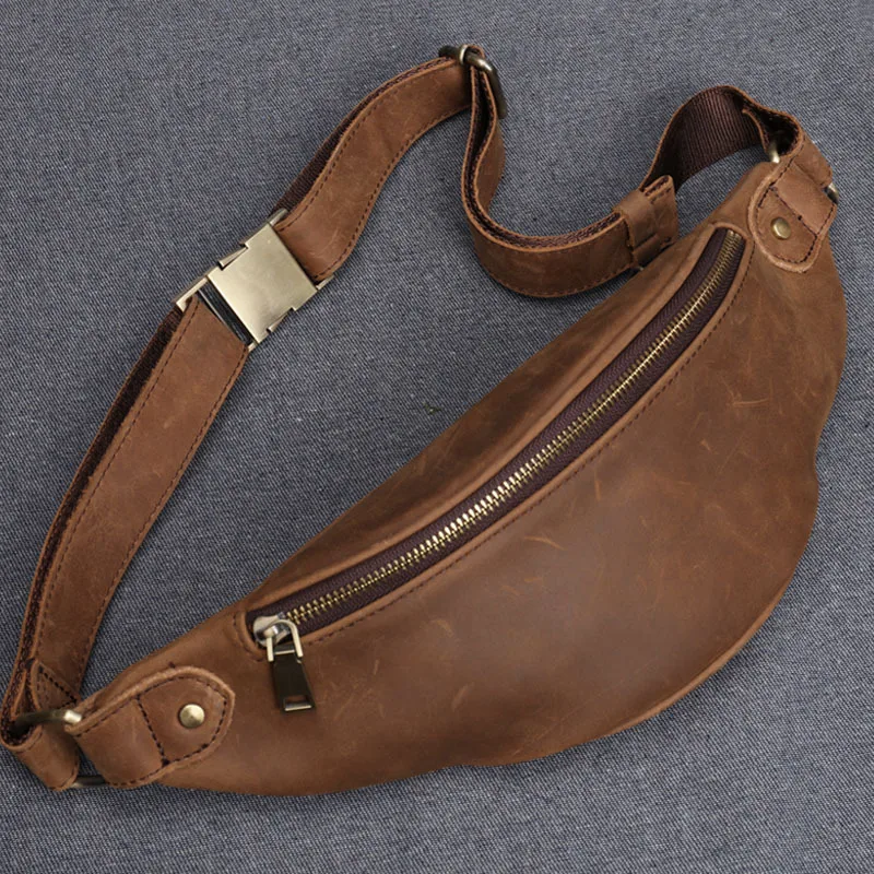 New Simple Leather Men's Fanny Pack Multifunctional First Layer Cowhide Mobile Phone Breast Bag Crazy Horse Leather Retro Fashio
New Simple Leather Men's Fanny Pack Multifunctional First Layer Cowhide Mobile Phone Breast Bag Crazy Horse Leather Retro Fashio