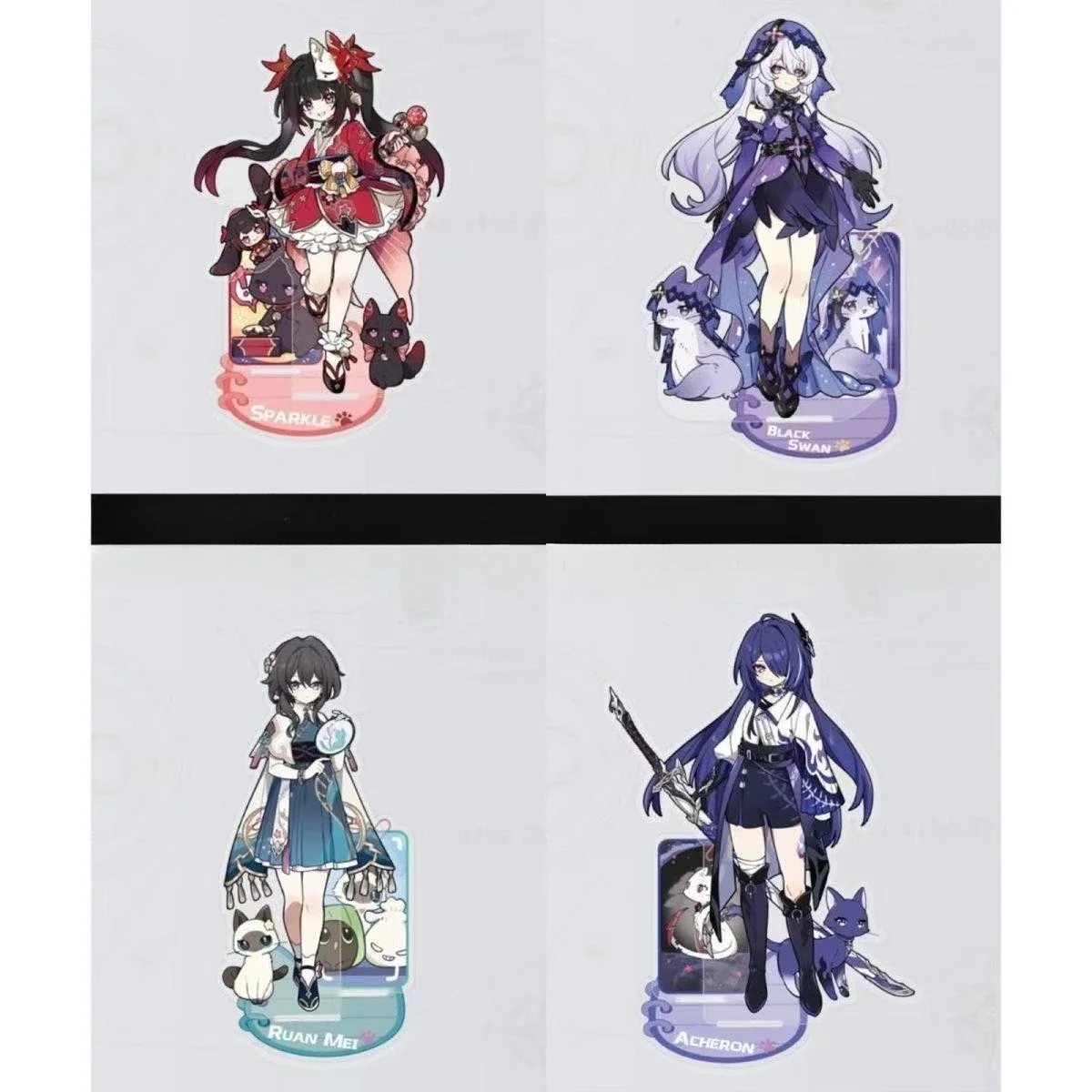 10cm Anime Honkai: Star Rail Merchandise - Hanabi, Black Swan,Yomi High-Definition Acrylic Desktop Decoration Standing Gift
10cm Anime Honkai: Star Rail Merchandise - Hanabi, Black Swan,Yomi High-Definition Acrylic Desktop Decoration Standing Gift