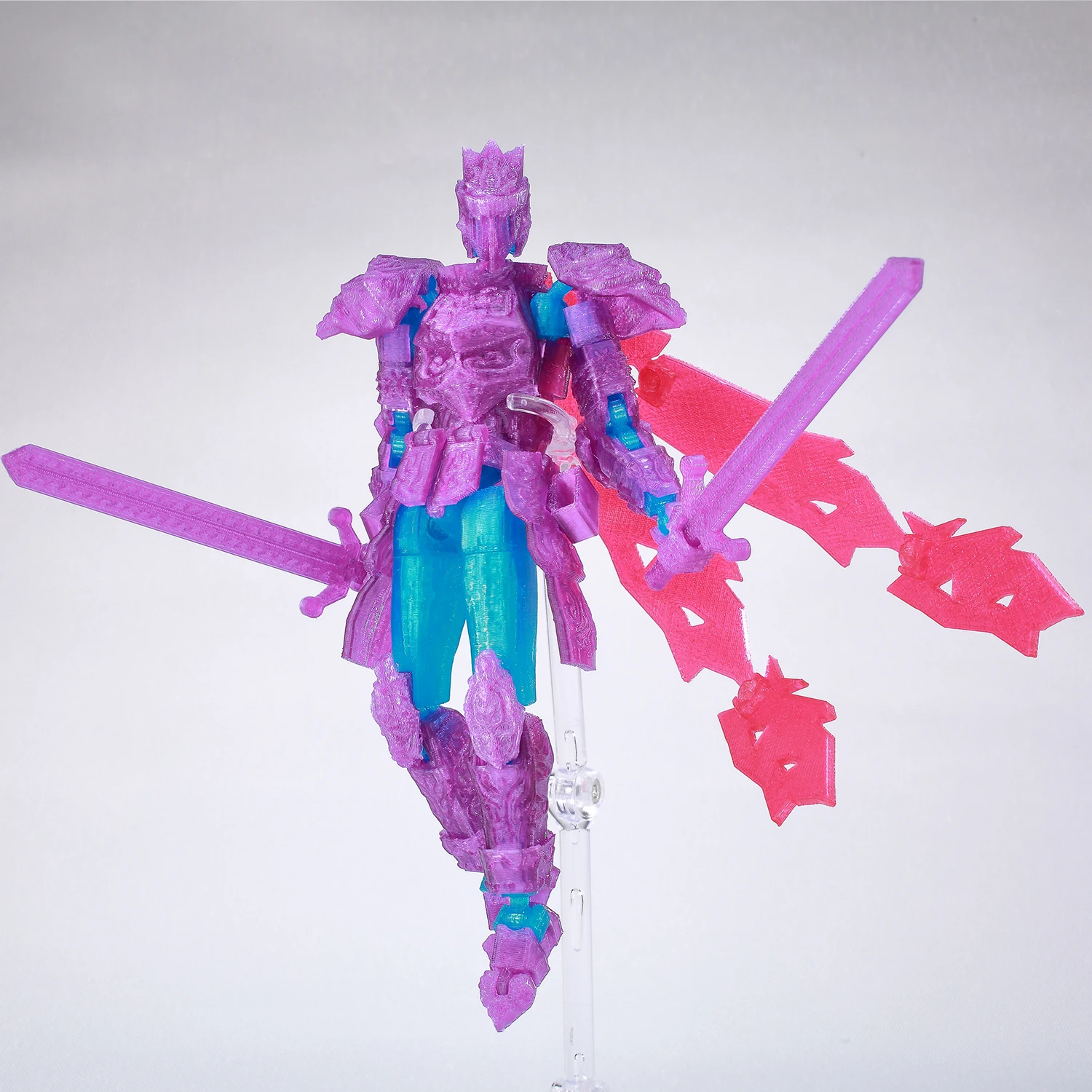 9L3D Lucky13 Stop Motion Animation Robot Knight Model Articulate Collectible Edition Stress Relie Assembly Model Toy Friend Gift
9L3D Lucky13 Stop Motion Animation Robot Knight Model Articulate Collectible Edition Stress Relie Assembly Model Toy Friend Gift