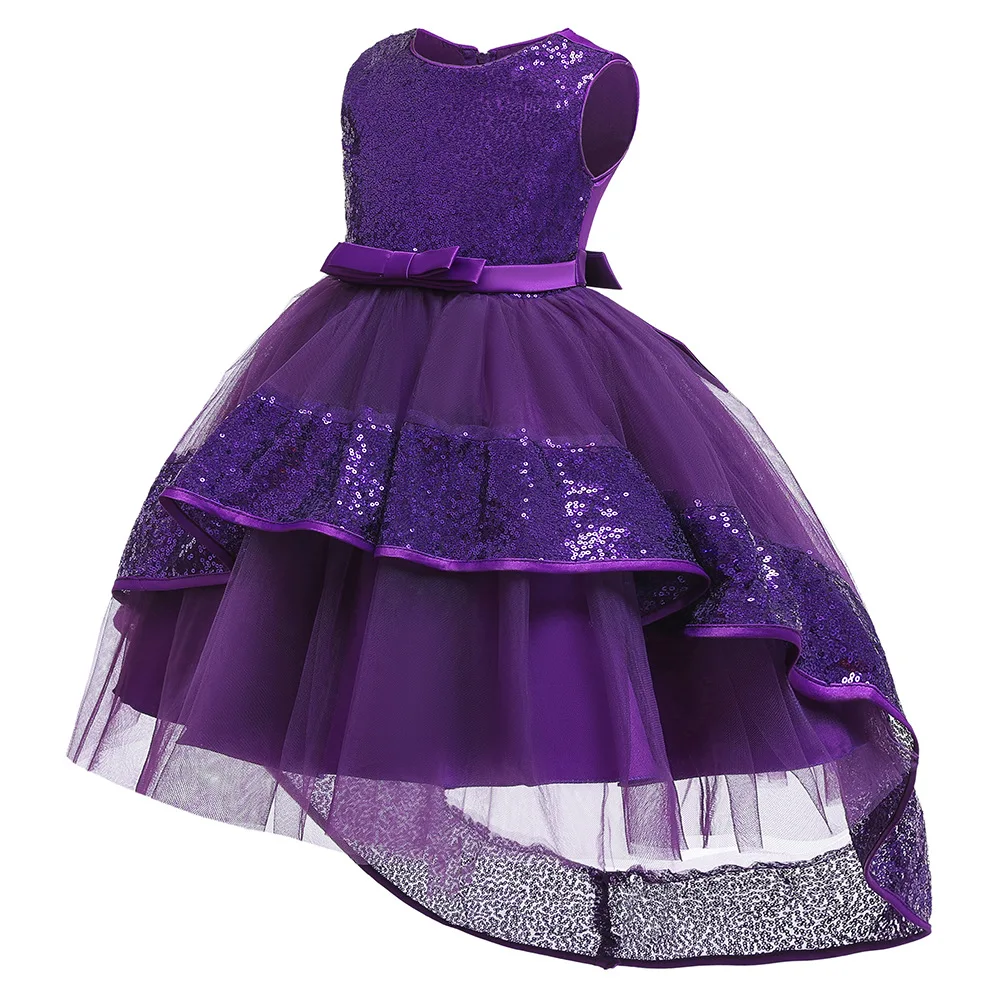 New 3-10T Children's Dress Sequin Bow Dress Girls Trailing Dress Costume Children's Birthday Tulle Fabric Party Dress
New 3-10T Children's Dress Sequin Bow Dress Girls Trailing Dress Costume Children's Birthday Tulle Fabric Party Dress