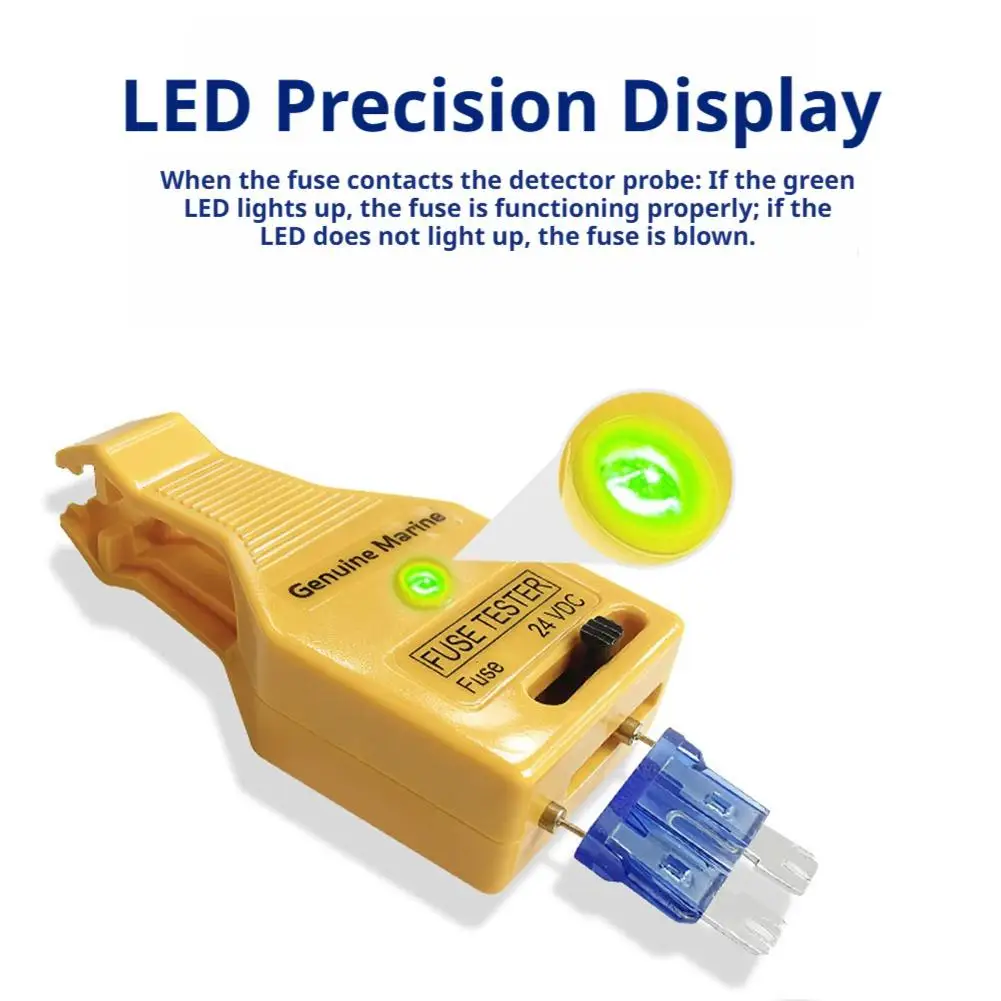 Car Fuse Tester with Test Light Automotive Circuit Checker Fuse Puller and Removal Tool
Car Fuse Tester with Test Light Automotive Circuit Checker Fuse Puller and Removal Tool