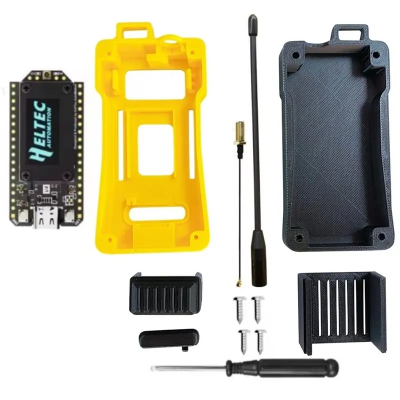 ABZW Case With Antenna Solar Powered Mesh Module Meshtastic Heltec WIFI Lora 32 V4 Meshcore ESP32-S3 SX1262 Dev-Board Kit
ABZW Case With Antenna Solar Powered Mesh Module Meshtastic Heltec WIFI Lora 32 V4 Meshcore ESP32-S3 SX1262 Dev-Board Kit
