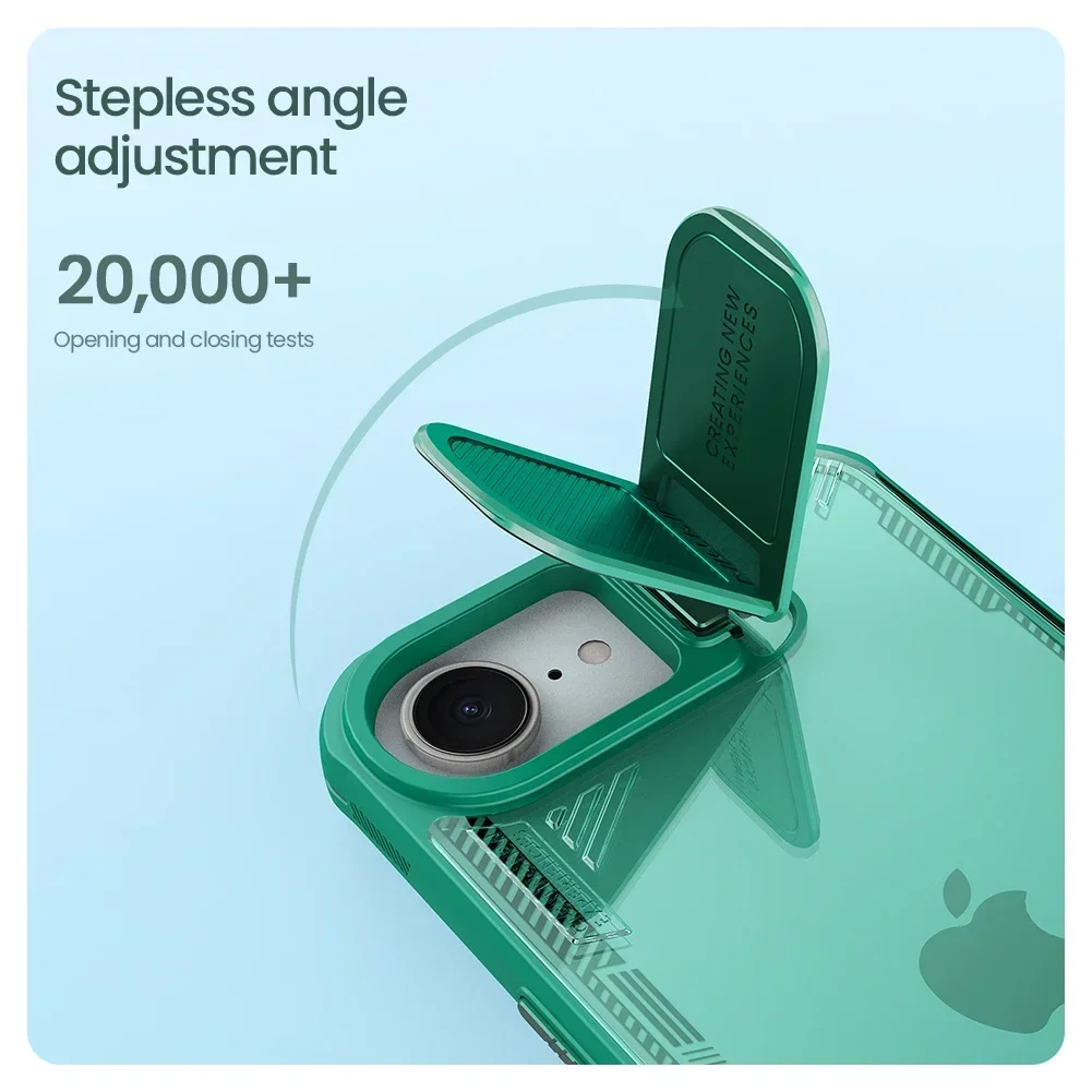 NILLKIN For iPhone 16e Case Iceblade Prop Lens Ultra-Thin Clear Transparent Camera Stand Protection Back Cover
NILLKIN For iPhone 16e Case Iceblade Prop Lens Ultra-Thin Clear Transparent Camera Stand Protection Back Cover