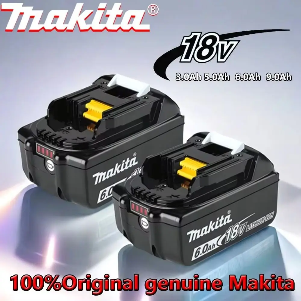 Аккумулятор для электроинструментов Makita BL1860B 18 В 6 Ач для отвертки Аккумуляторная ударная дрель Электрическая переменная скорость
Аккумулятор для электроинструментов Makita BL1860B 18 В 6 Ач для отвертки Аккумуляторная ударная дрель Электрическая переменная скорость
