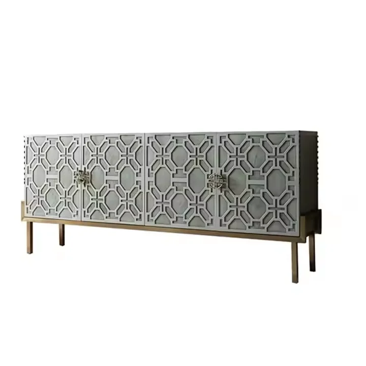 American retro solid wood porch cabinet villa stainless steel dining edge Nordic storage cabinet
American retro solid wood porch cabinet villa stainless steel dining edge Nordic storage cabinet