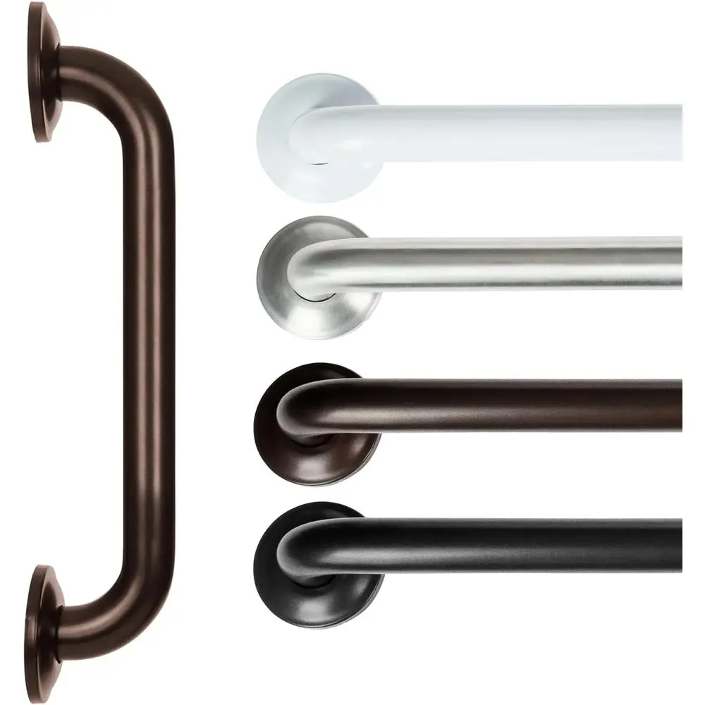 Heavy-Duty Stainless Steel Shower Handrail for Seniors and Elderly, Multipurpose, Supports 440 lbs, Bronze Finish
Heavy-Duty Stainless Steel Shower Handrail for Seniors and Elderly, Multipurpose, Supports 440 lbs, Bronze Finish