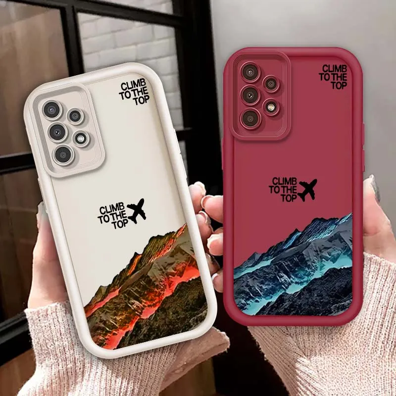 Plane Art Mountain Popular For Samsung A73 A72 A56 A55 A54 A53 A35 A32 A25 A24 A23 A21s A14 A05 5G Eye Ladder Phone Case
Plane Art Mountain Popular For Samsung A73 A72 A56 A55 A54 A53 A35 A32 A25 A24 A23 A21s A14 A05 5G Eye Ladder Phone Case