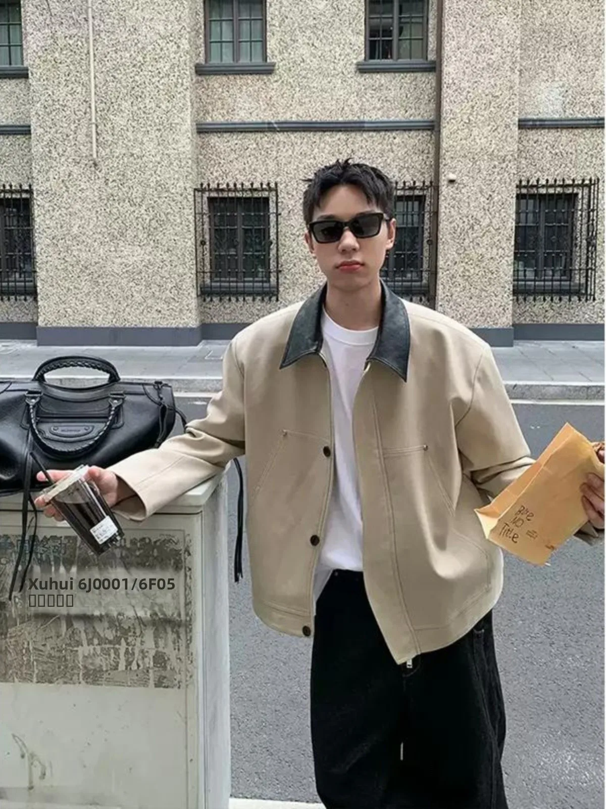 Cleanfit American High Street Men's Jaet Spring Faion Pad oulder Leather Collar Pilot Sle Outerwear Youth Trend
Cleanfit American High Street Men's Jaet Spring Faion Pad oulder Leather Collar Pilot Sle Outerwear Youth Trend