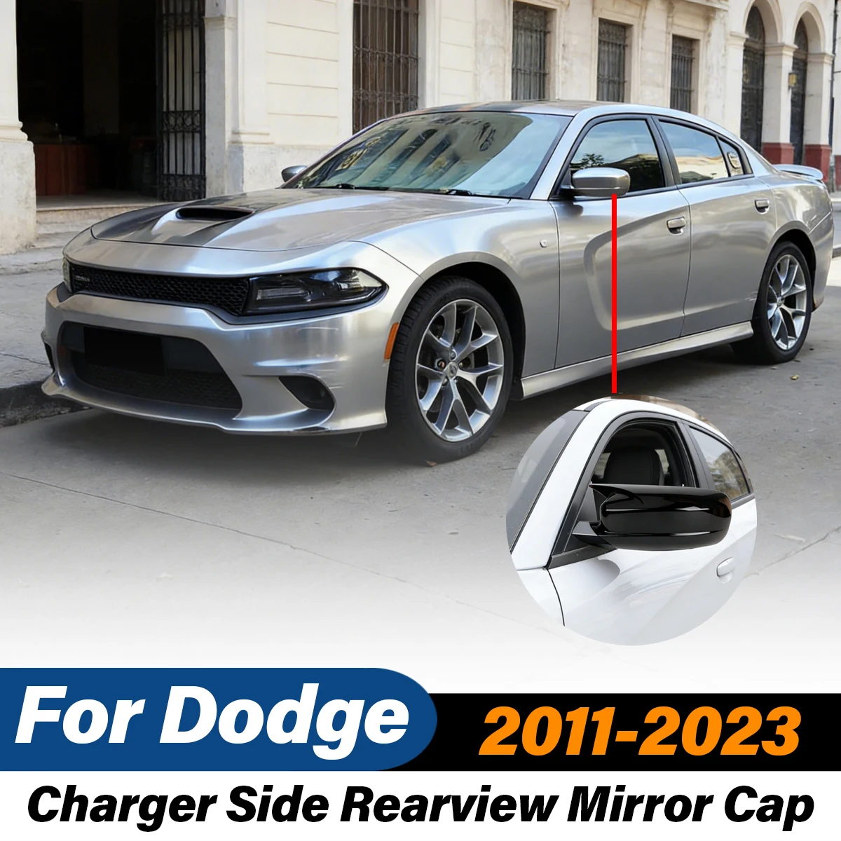 For Dodge Charger 2011 2012 2013 2014 2015 2016 2017 2018 2019 2020 2021 2022 2023 Rear Side Rearview Mirror Cap Car Body Kit
For Dodge Charger 2011 2012 2013 2014 2015 2016 2017 2018 2019 2020 2021 2022 2023 Rear Side Rearview Mirror Cap Car Body Kit