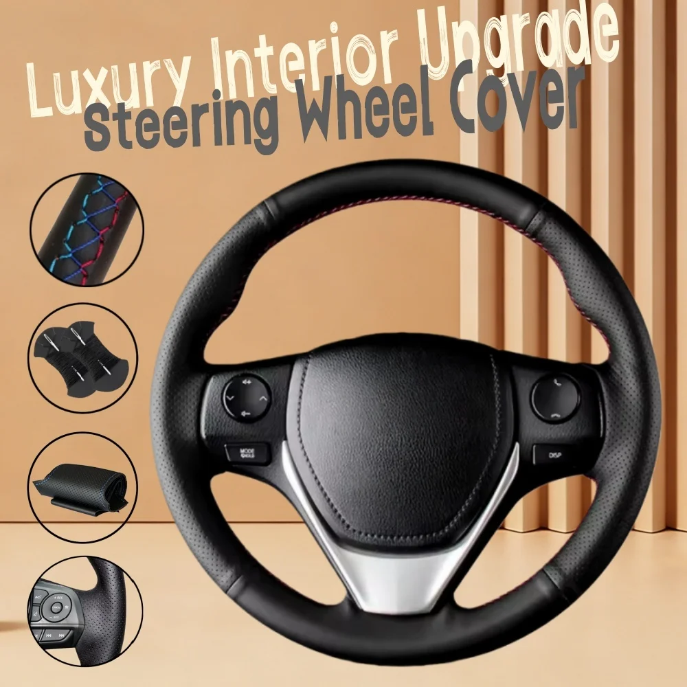 Customize Non-Slip Soft Microfiber Leather Car Steering Wheel Cover Corolla iM Scion Auris Steering Wrap Cover For Toyota
Customize Non-Slip Soft Microfiber Leather Car Steering Wheel Cover Corolla iM Scion Auris Steering Wrap Cover For Toyota