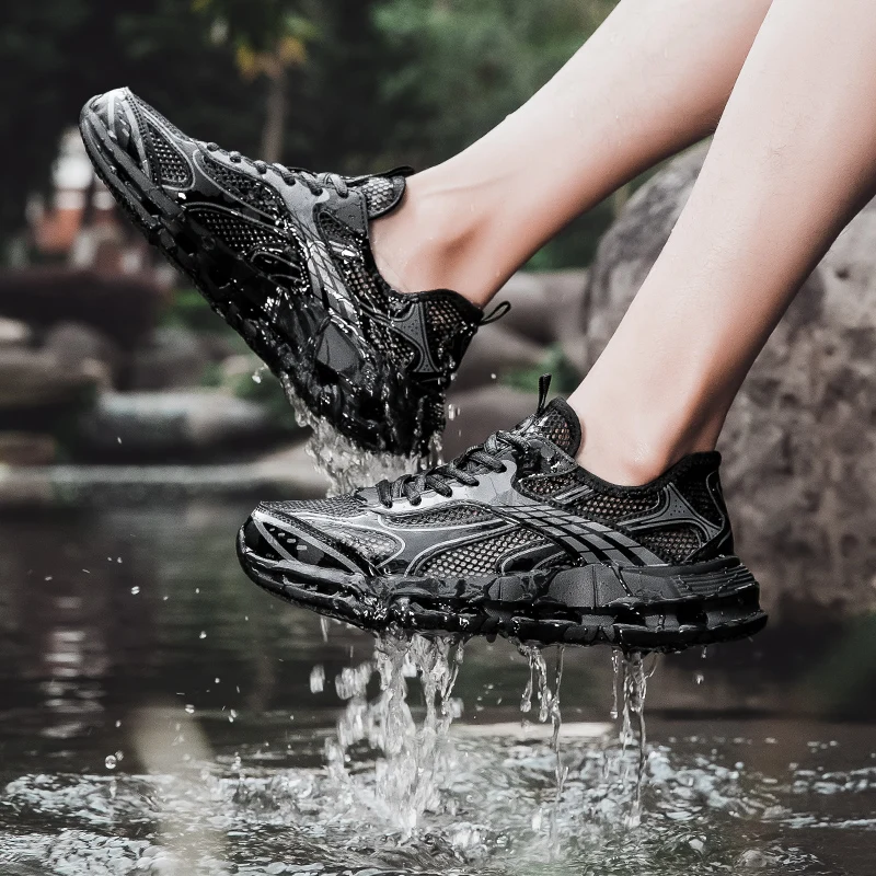 Men's Breathable Mesh Outdoor Shoes, Anti Slip Hiking and Mountaineering Shoes 2025 Wear-resistant and Comfortable Sports Shoes
Men's Breathable Mesh Outdoor Shoes, Anti Slip Hiking and Mountaineering Shoes 2025 Wear-resistant and Comfortable Sports Shoes
