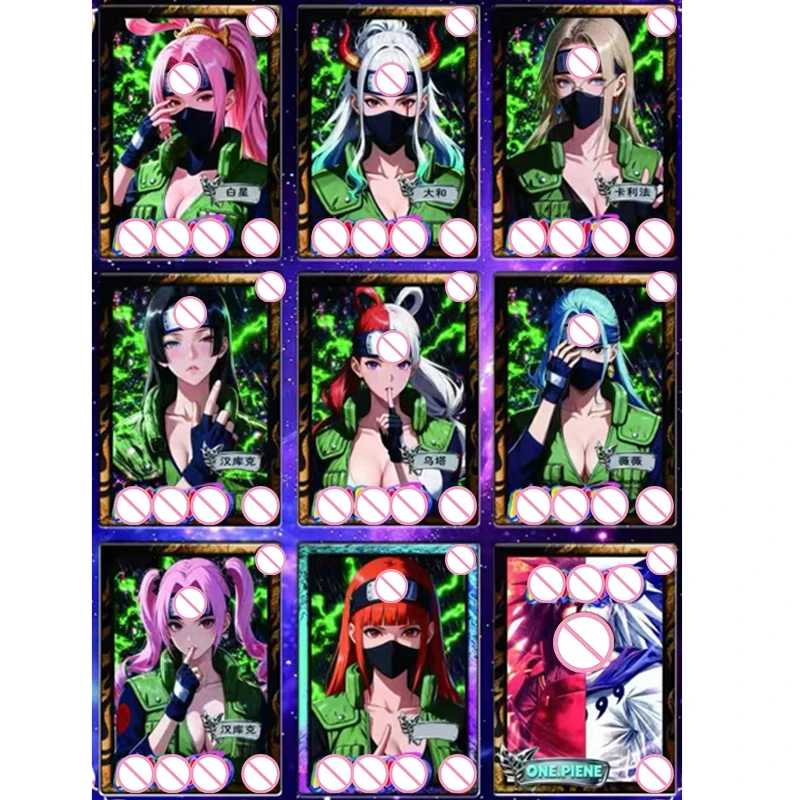 Anime One Piece Hancock Yamato Nami Robin Perona Reiju Vivi Shirahoshi Collection Cards Christmas Birthday Gifts Children's Toys
Anime One Piece Hancock Yamato Nami Robin Perona Reiju Vivi Shirahoshi Collection Cards Christmas Birthday Gifts Children's Toys
