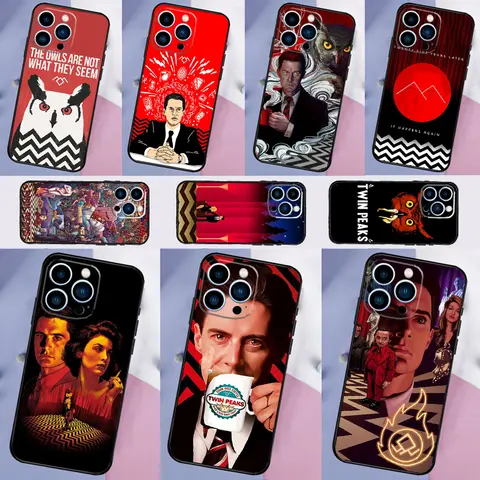 Bienvenido a Twin Peaks funda para Honor Magic 5 6 7 Lite funda para Honor 200 Pro 400 50 70 90 X9 X8a X8b X9a X9b X9c