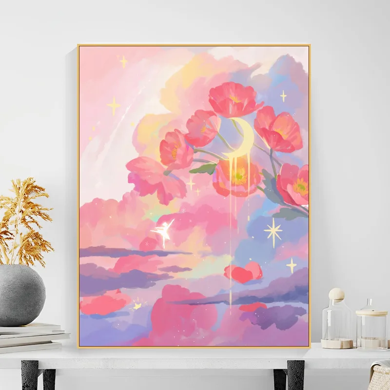 5041091 Digital oil painting living room decorative painting sofa background wall hanging painting
5041091 Digital oil painting living room decorative painting sofa background wall hanging painting